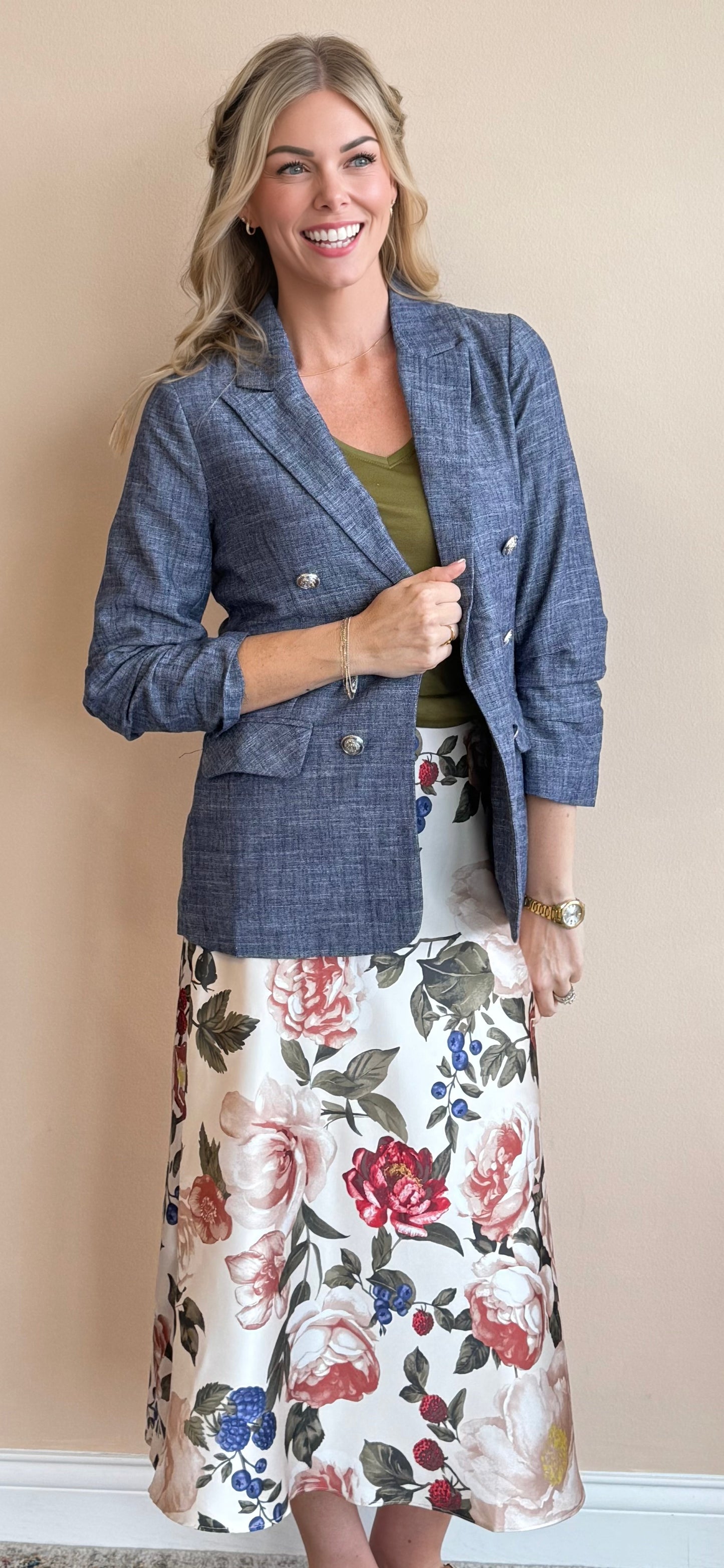 Textured Classic Blazer