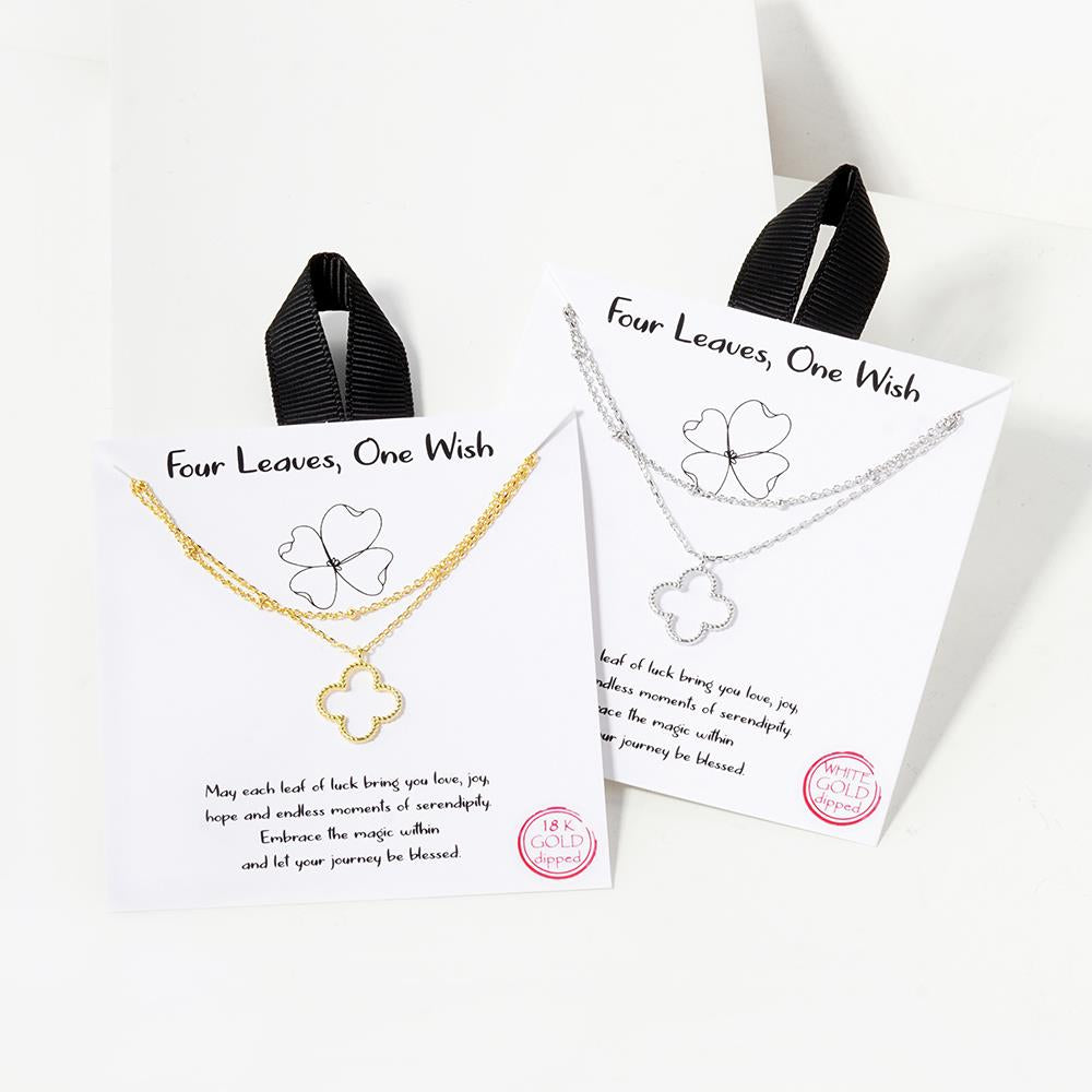 Special Wish Gold Dipped Necklace