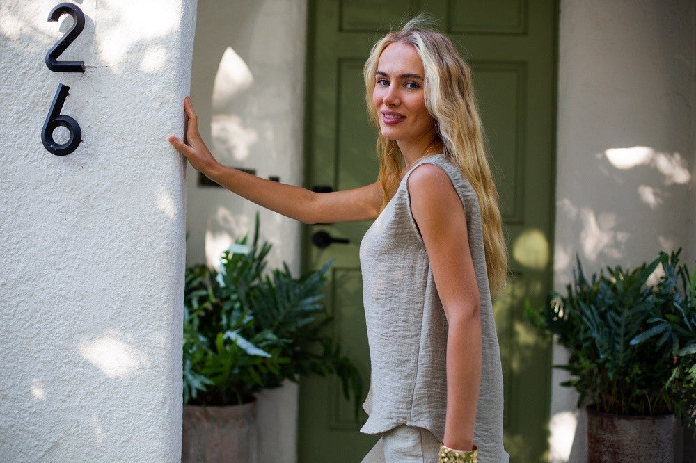 Breezy Sleeveless Blouse