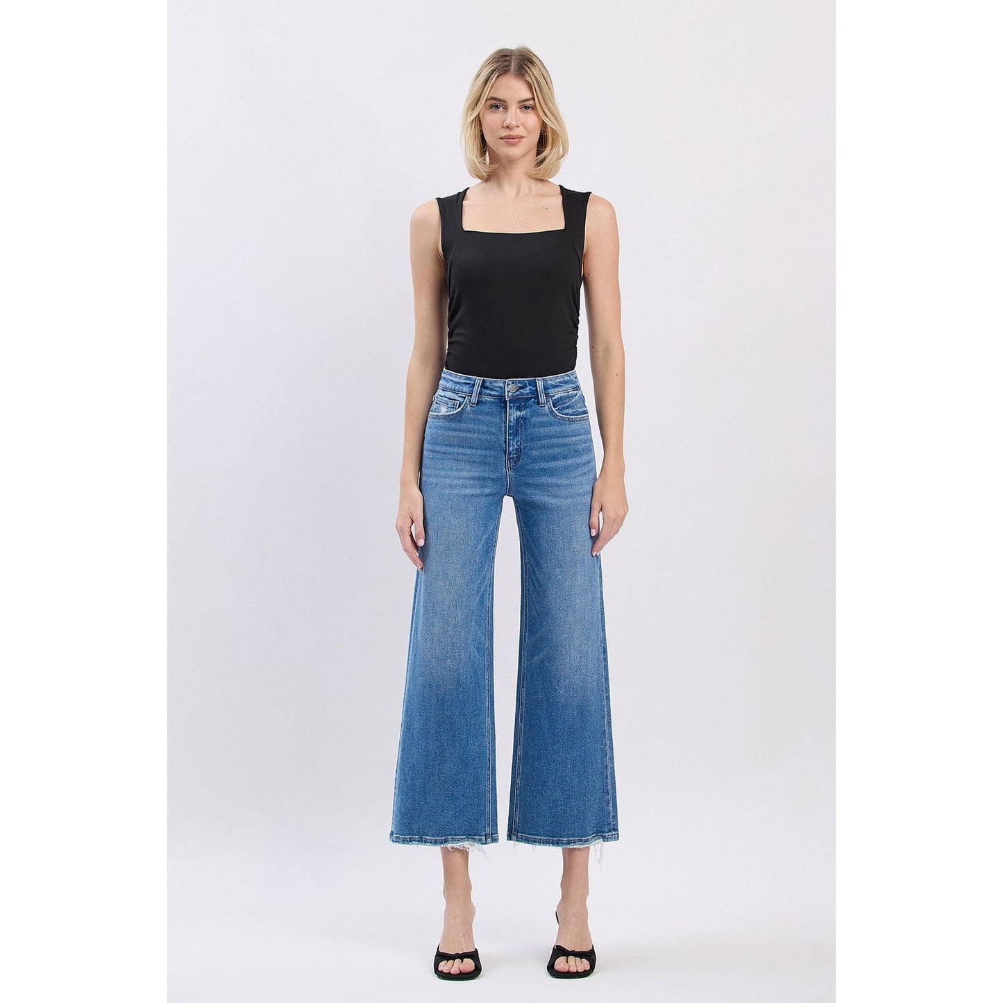 Callie FM Wide Crop Jeans