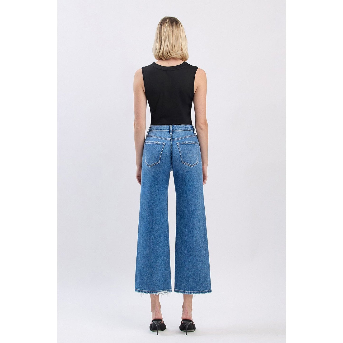 Callie FM Wide Crop Jeans