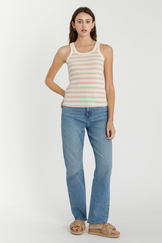Rainbow Stripe Tank