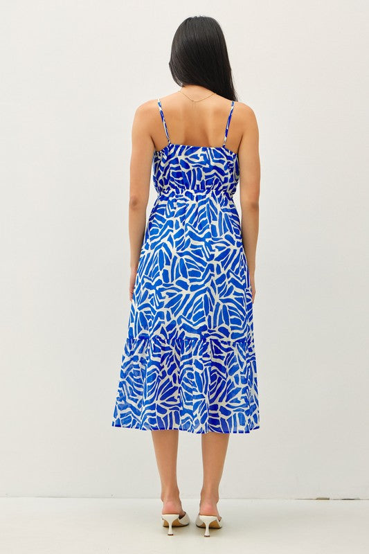 Lotus Garden Midi Dress