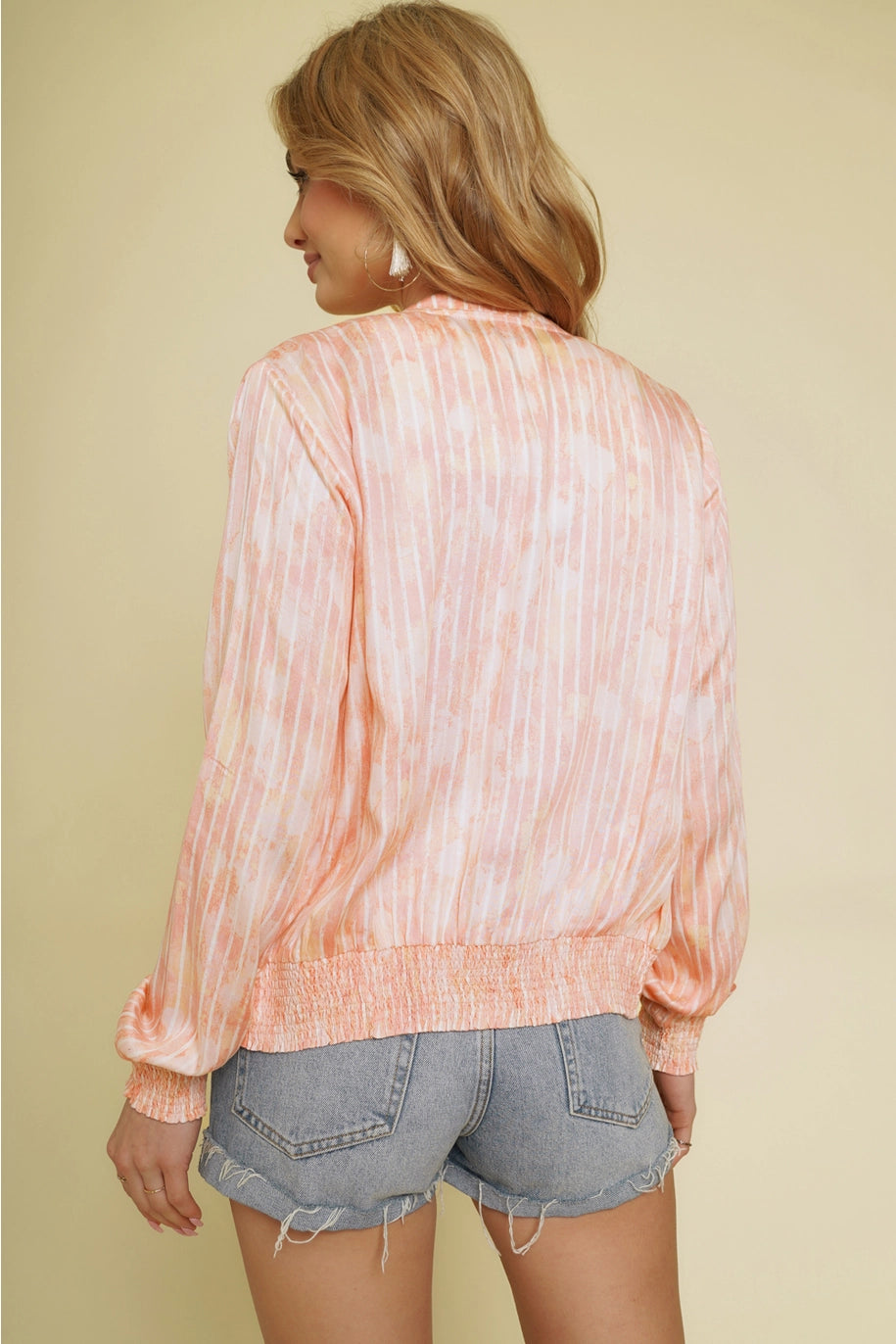 Golden Hour Bomber Jacket