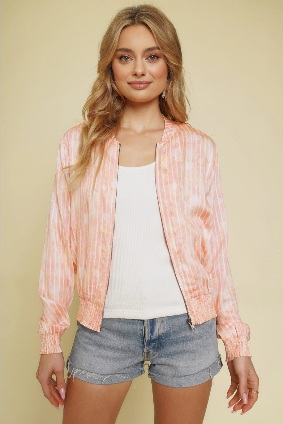Golden Hour Bomber Jacket