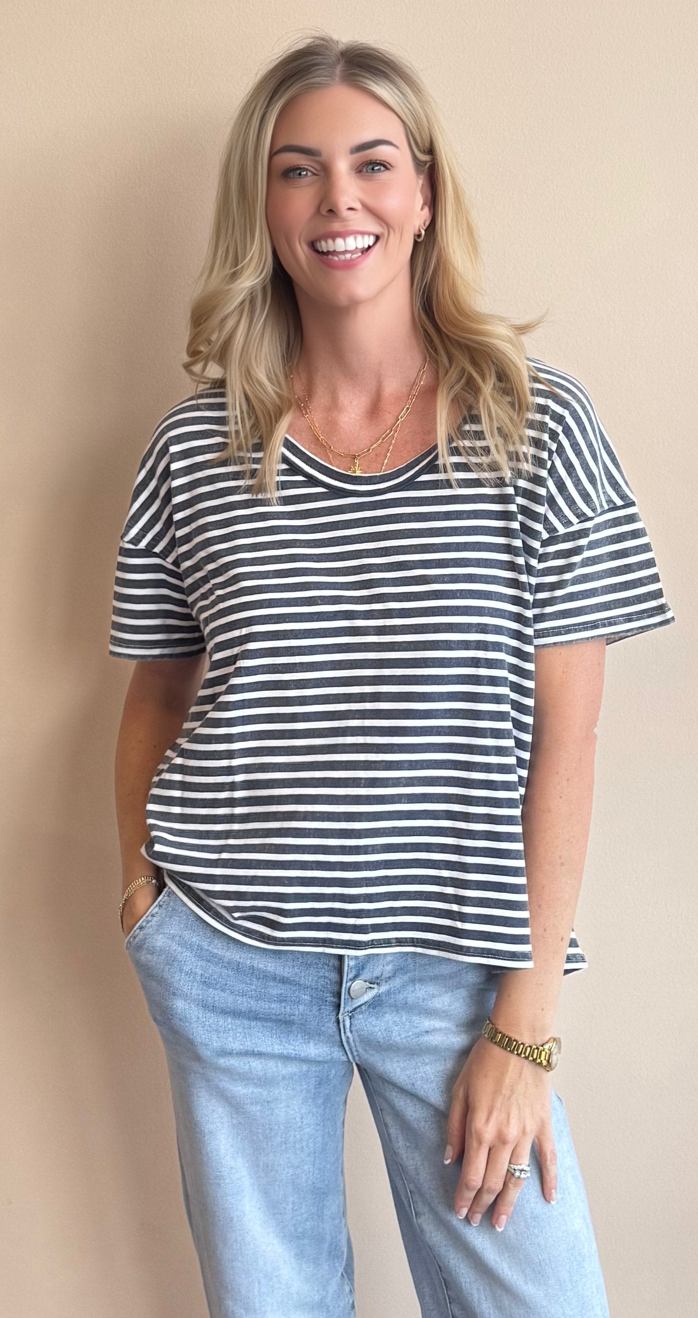 Hadley Striped Top