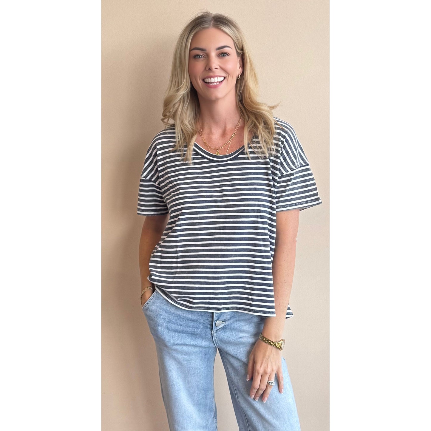 Hadley Striped Top