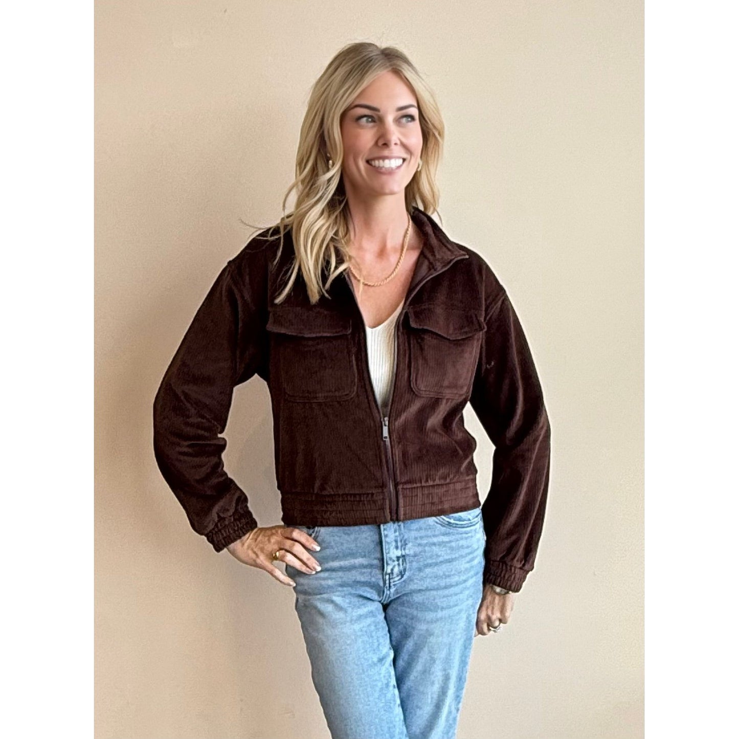 Miranda Corded Jacket