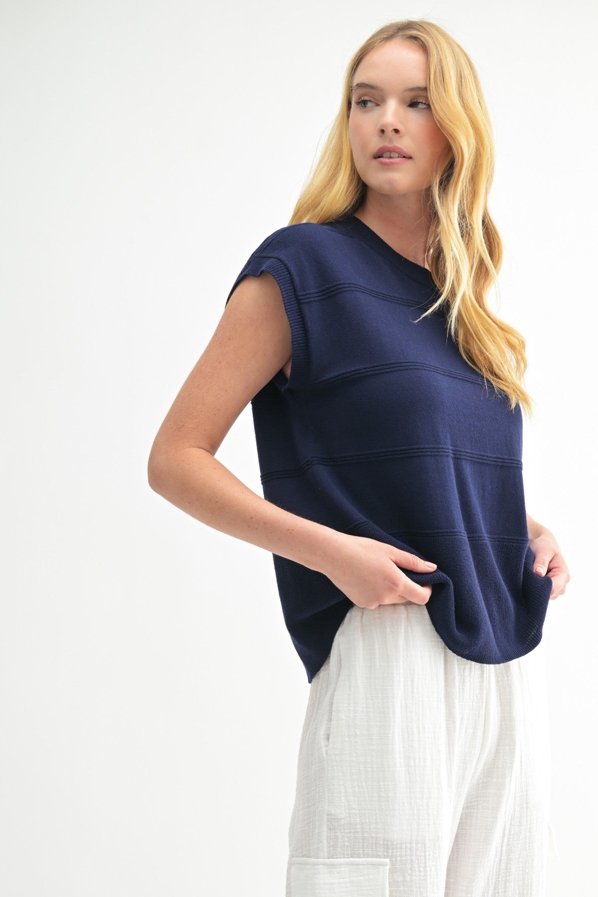 Kira Short Sleeve Sweater