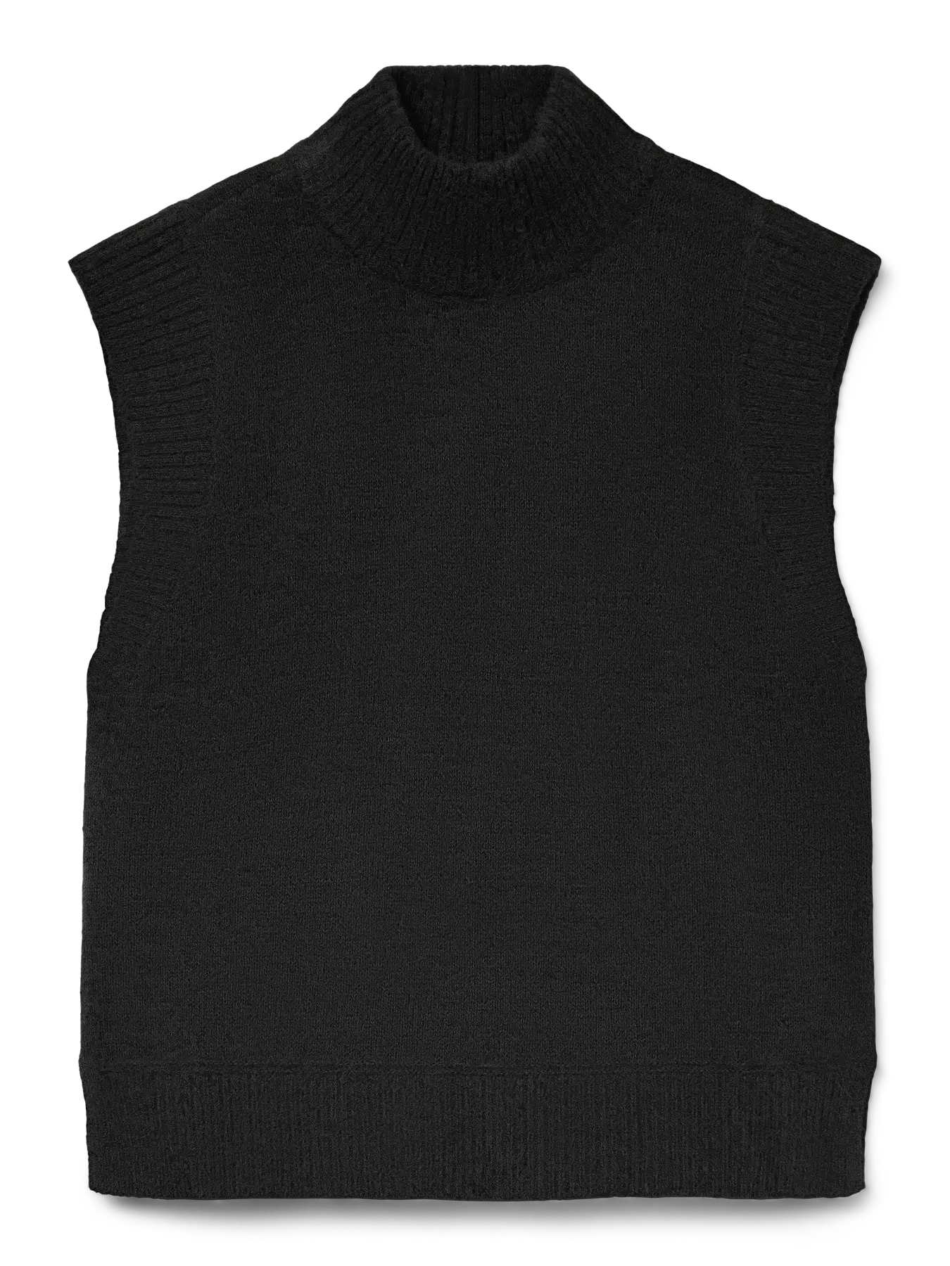 Vero Moda Melange Mockneck Vest
