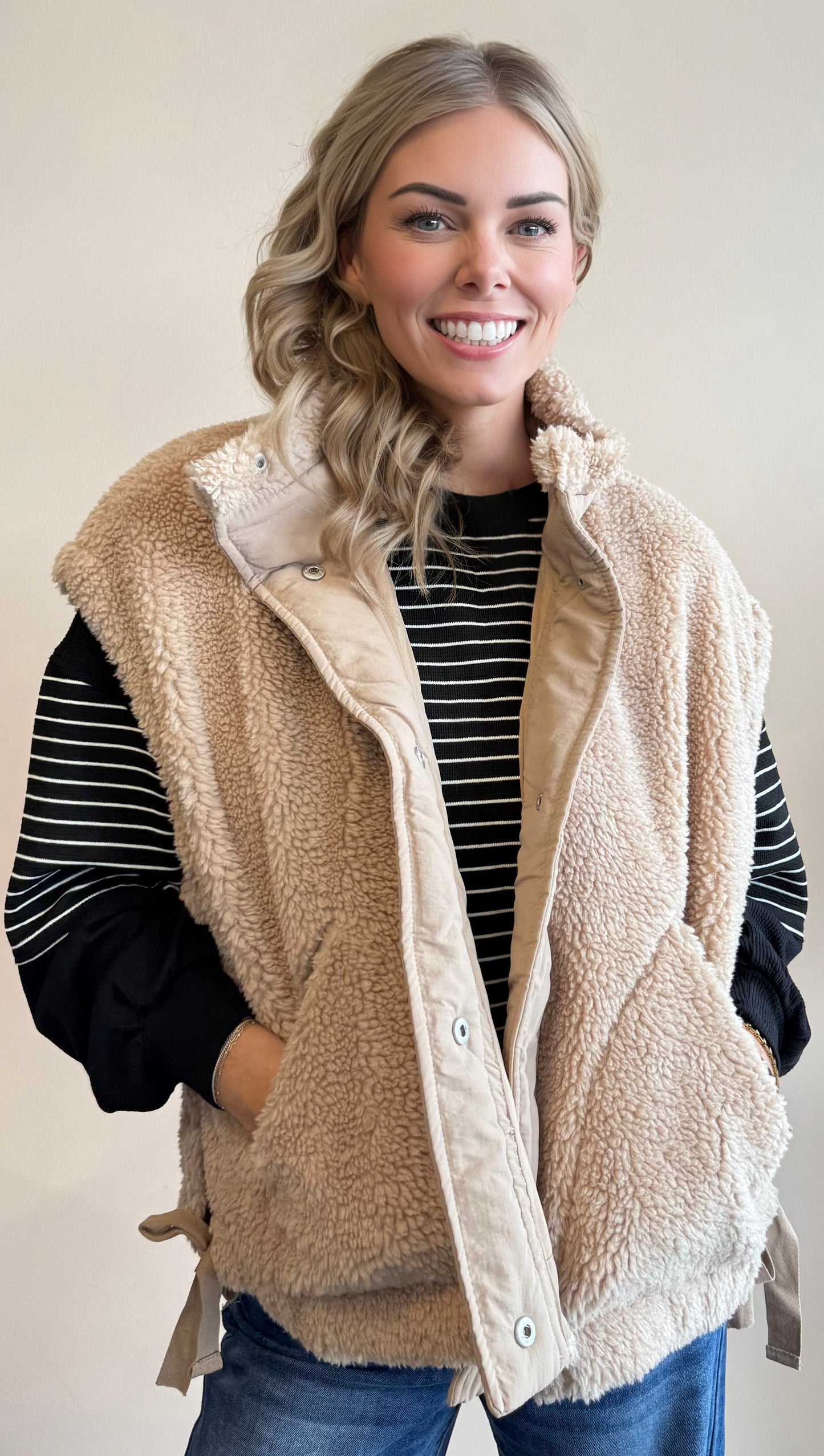 Teddy Sherpa Vest