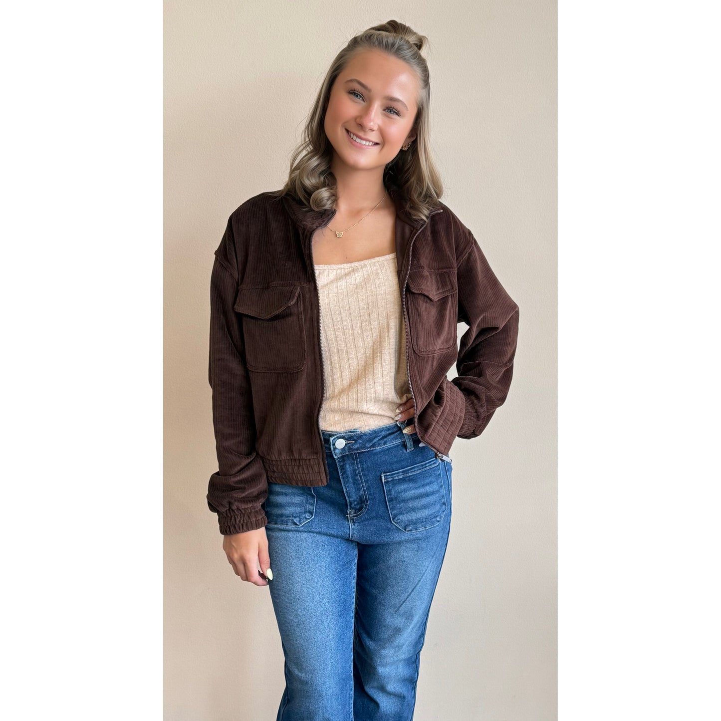 Miranda Corded Jacket