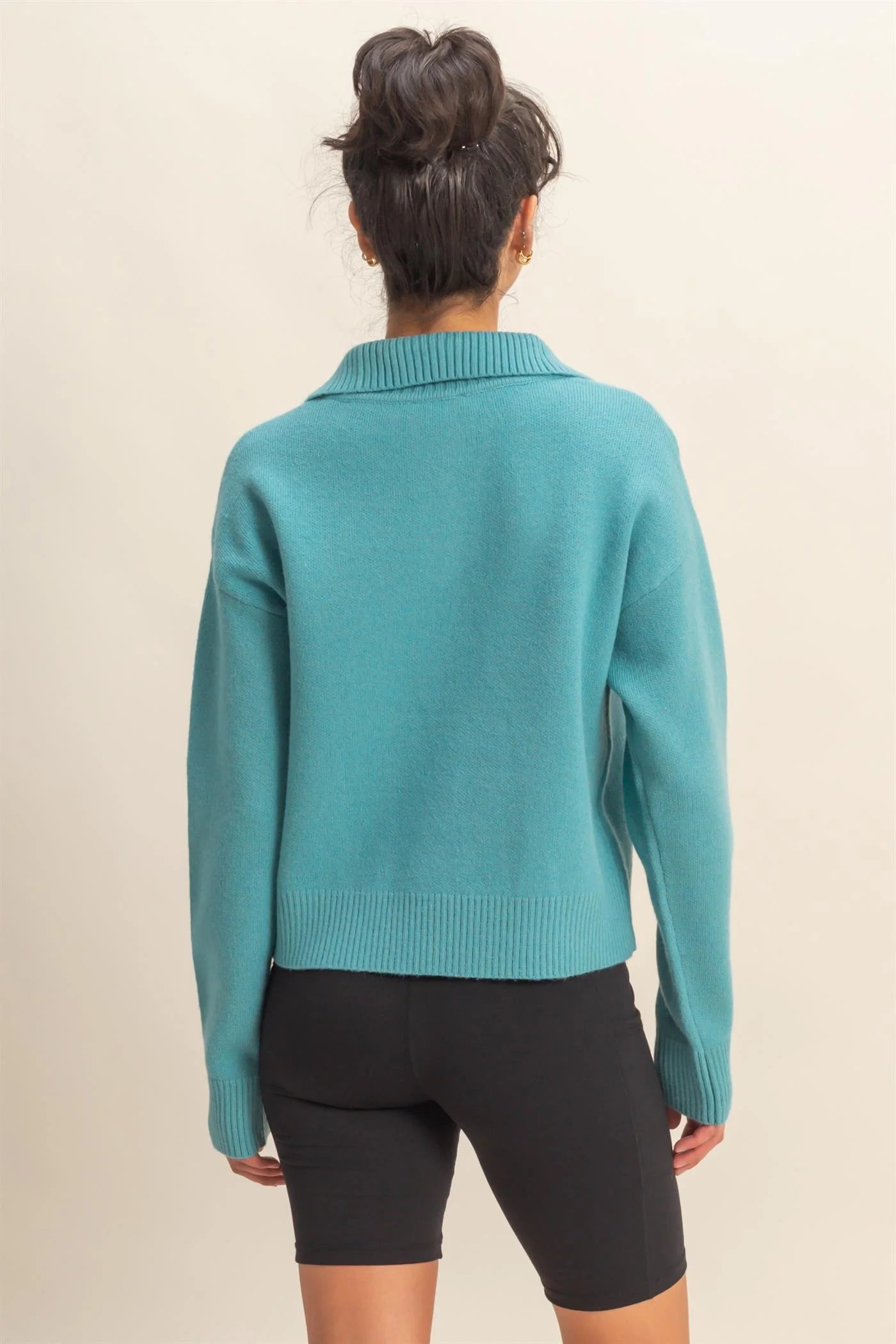 Winter Air Collared Sweater