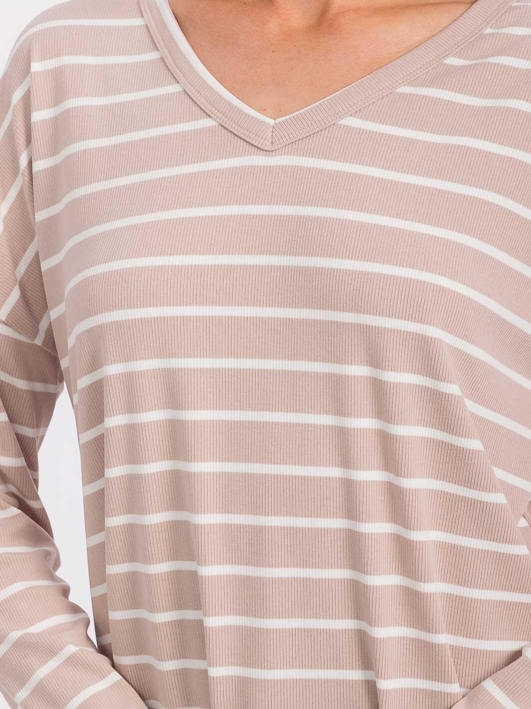 Bonnie Long Sleeve Striped Tee