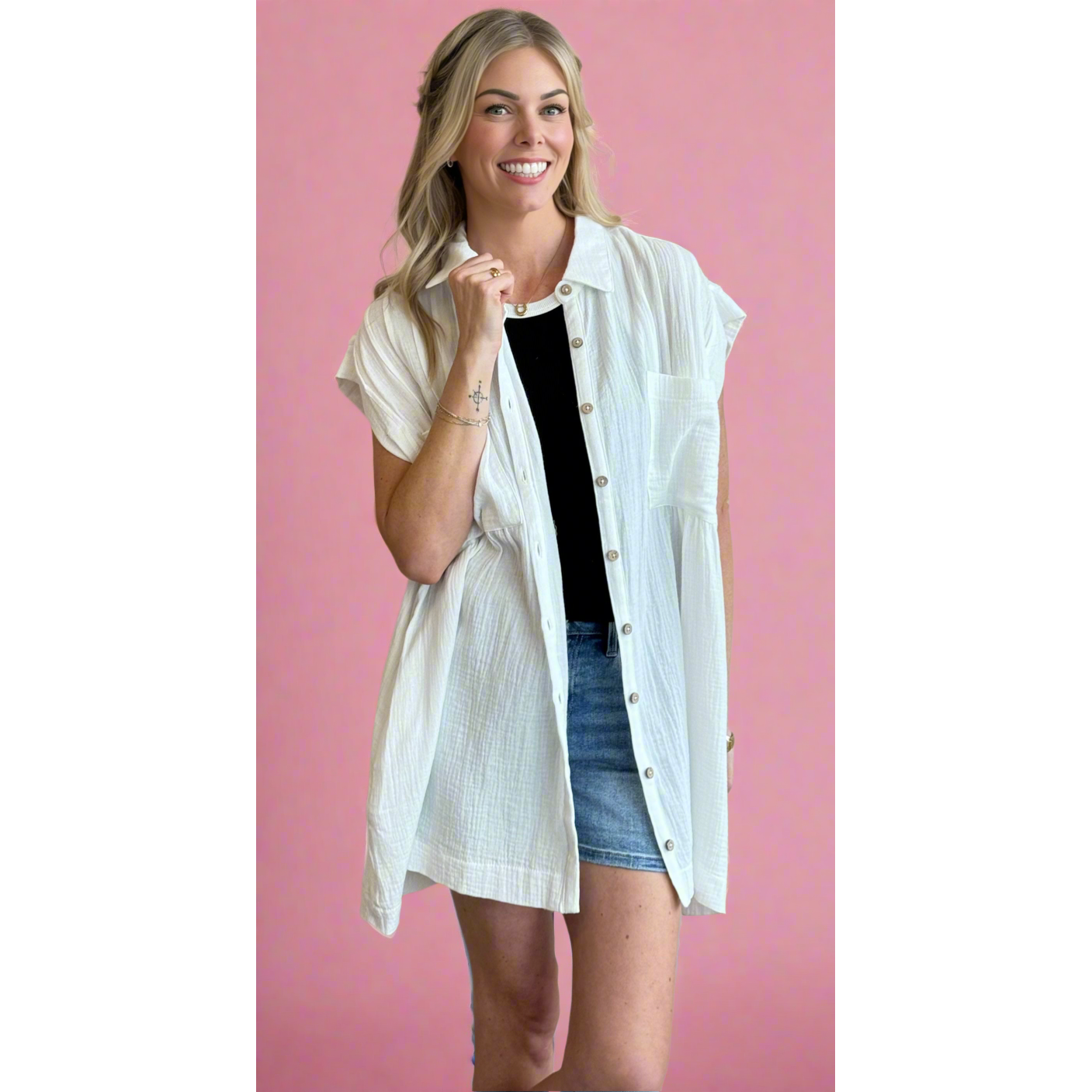 Lovely Layer Tunic Top