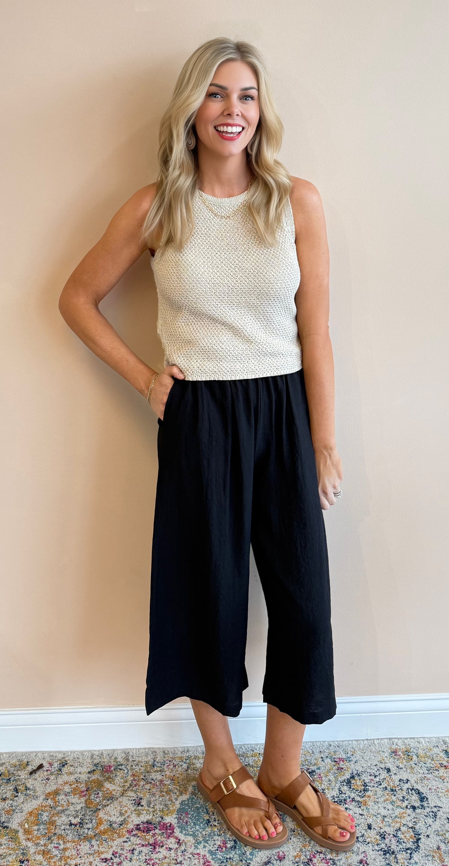 The Onyx Cropped Pant