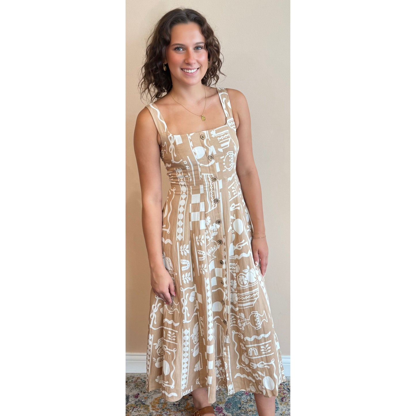 Fruit Punch Midi Dress