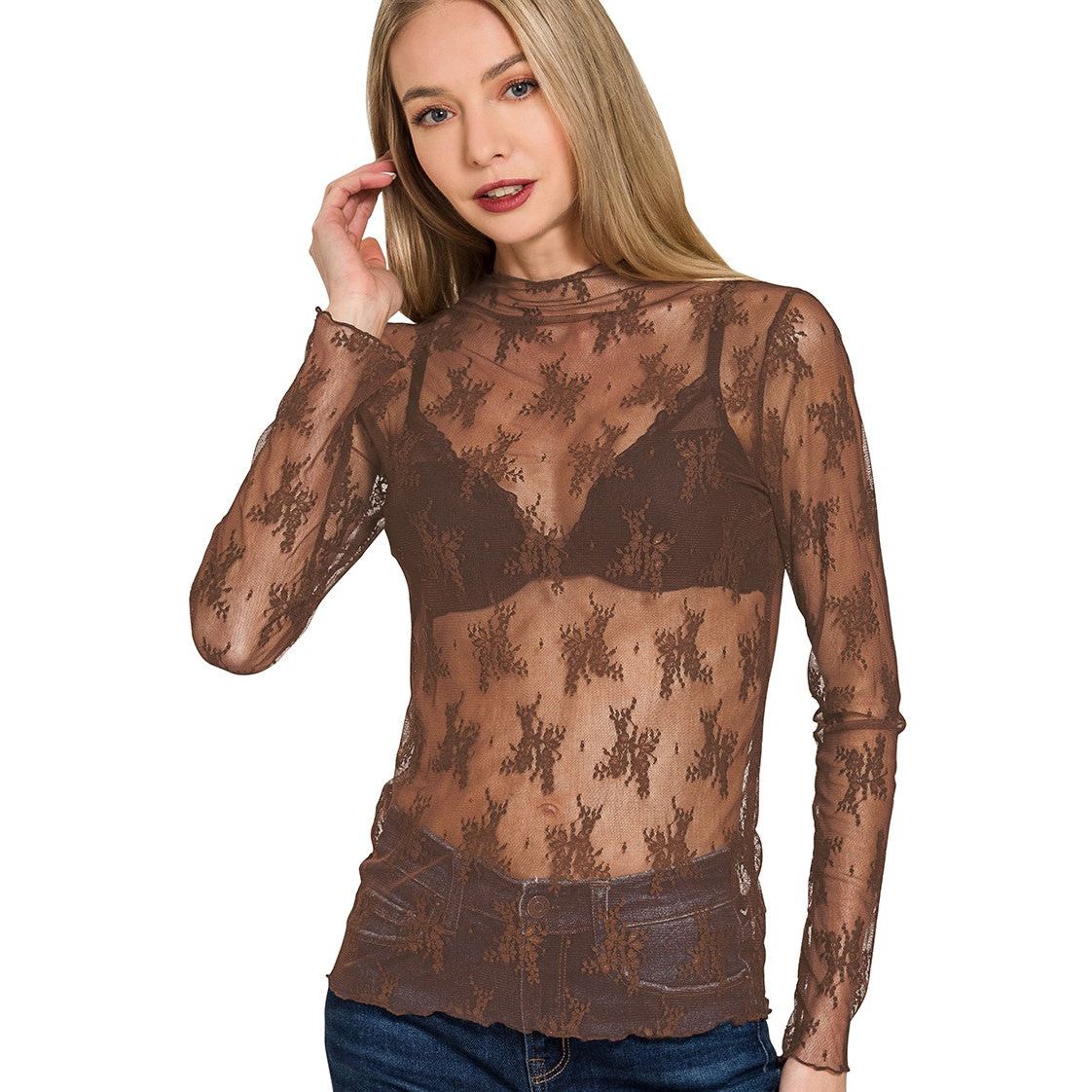 Elmore Lace Top