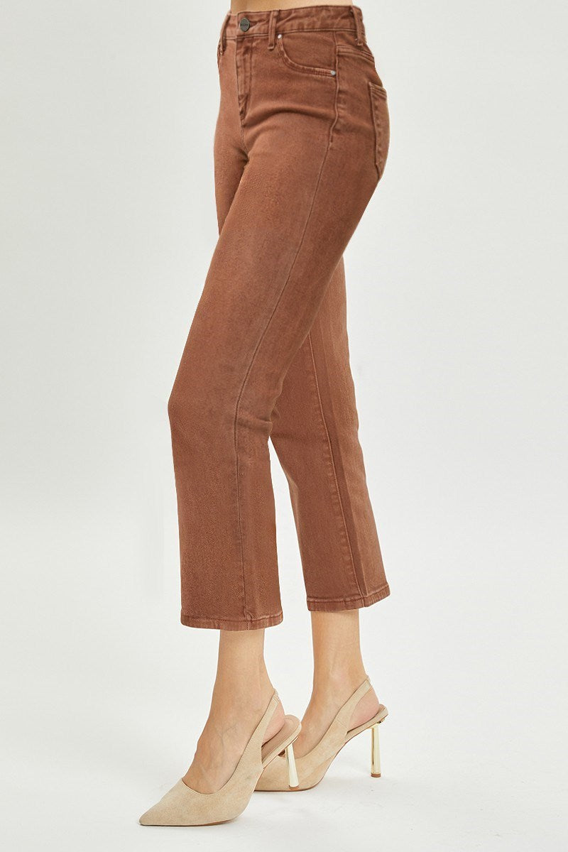 Risen Sabrina Straight Crop Jean