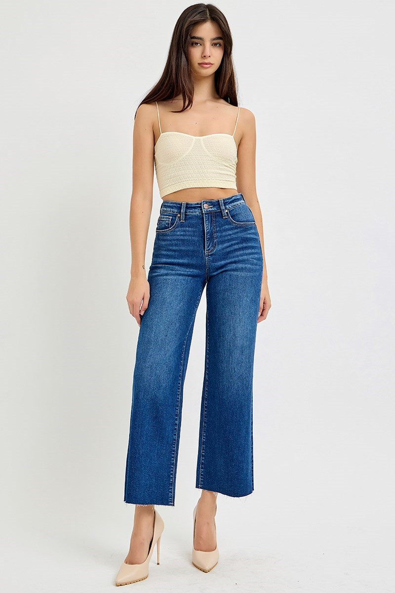 Risen Eleise TC Wide Crop Jean