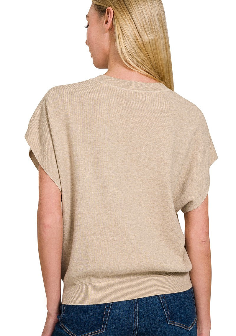 Sandy Short Sleeve Top