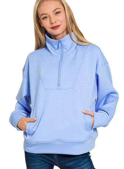 Stassi Zip Up Sweatshirt