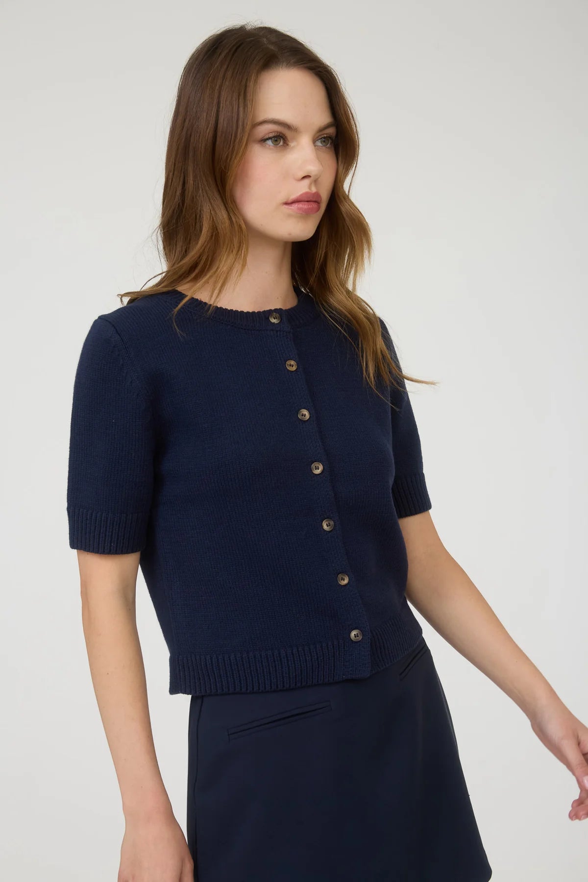 The Stile Short Sleeve Sweater