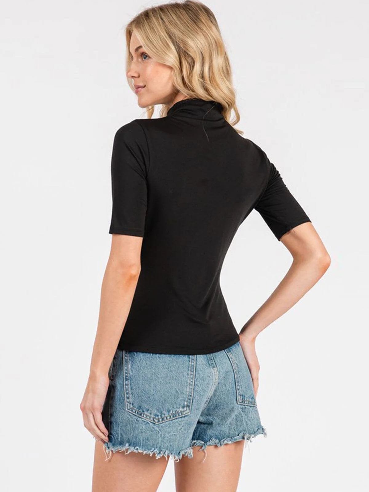 Cozy Mockneck Tee