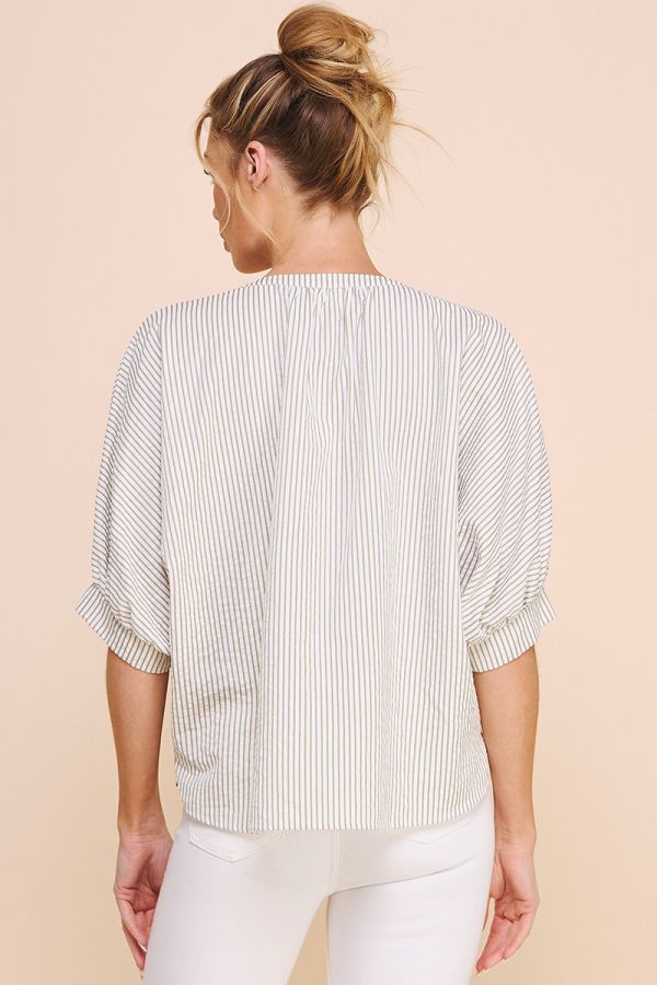 Sea Breeze Striped Top
