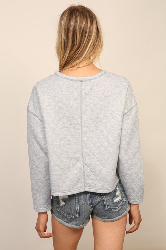 Quilted Cutie Sweatshirt