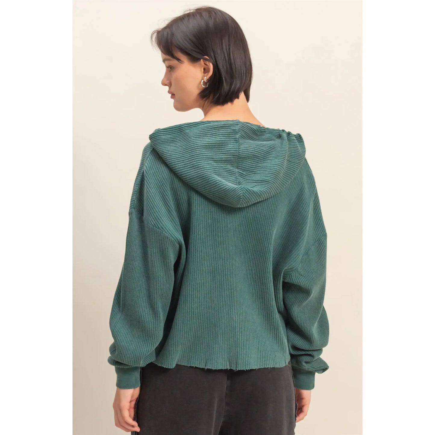 Bonfire Cropped Hoodie