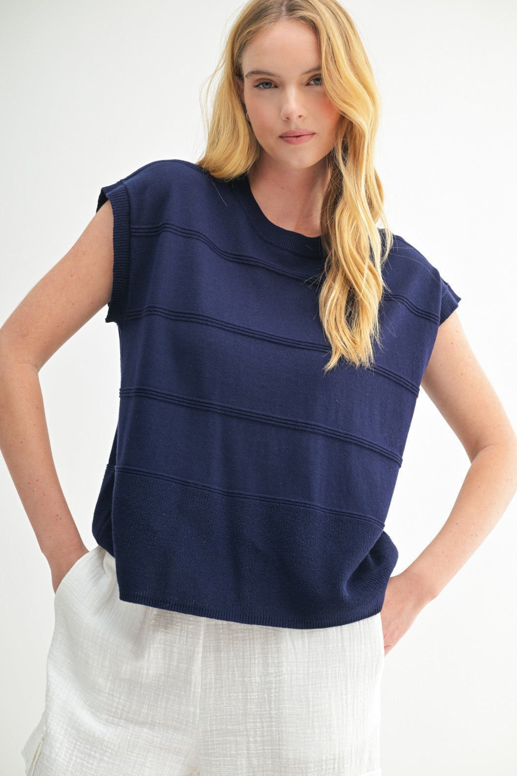 Kira Short Sleeve Sweater