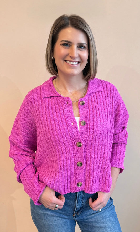 Primrose Collared Cardigan