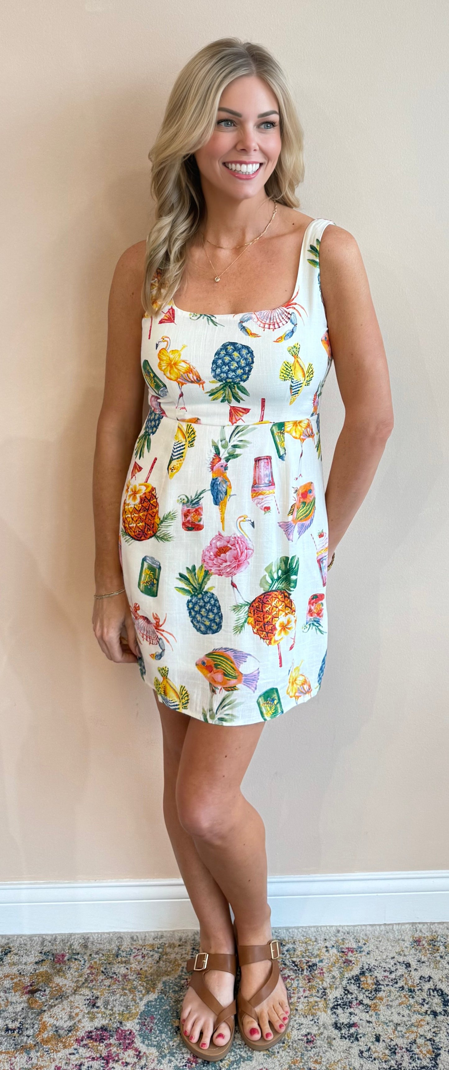 Tropical Paradise Short Dress