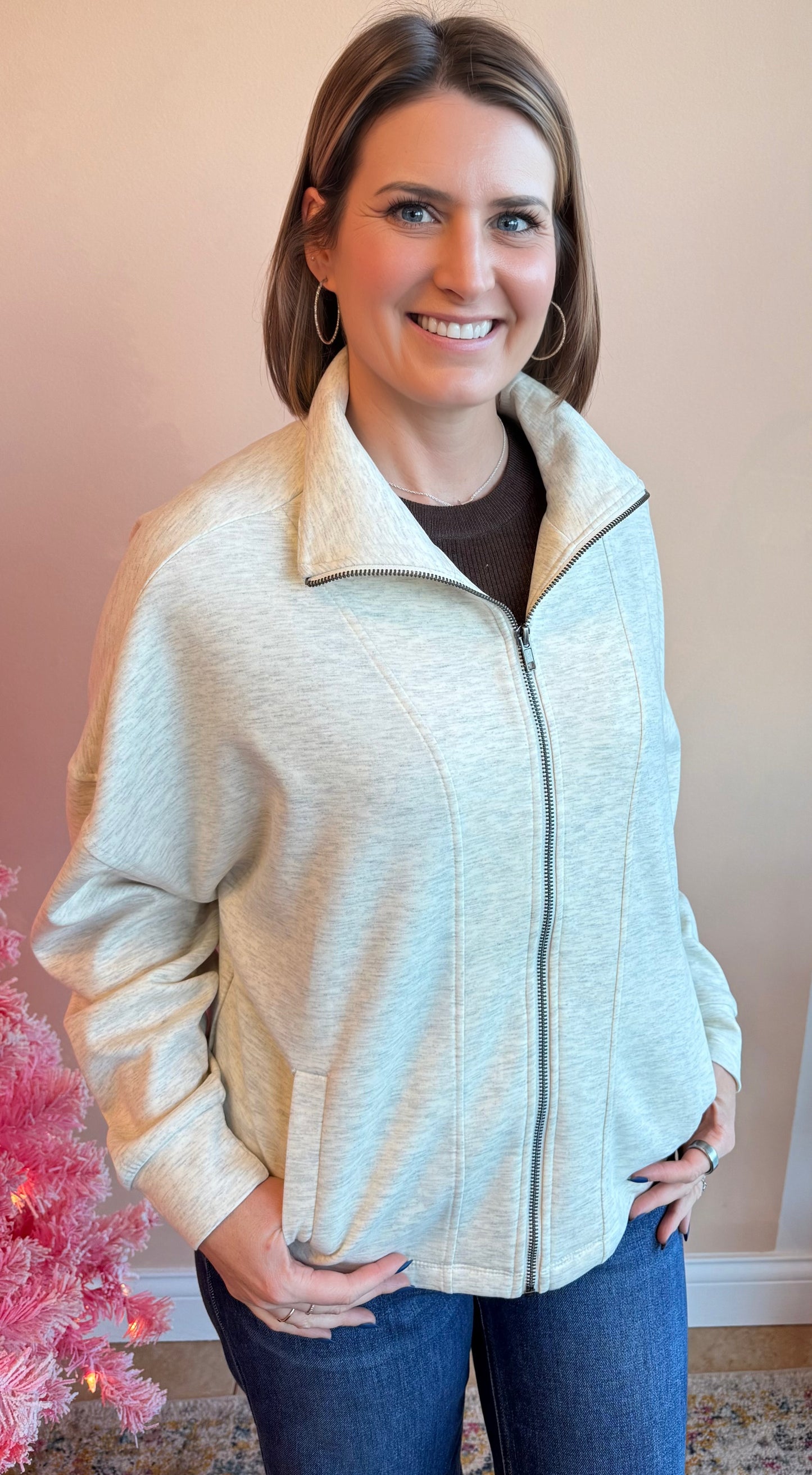 The Dezi Zip Up Sweatshirt