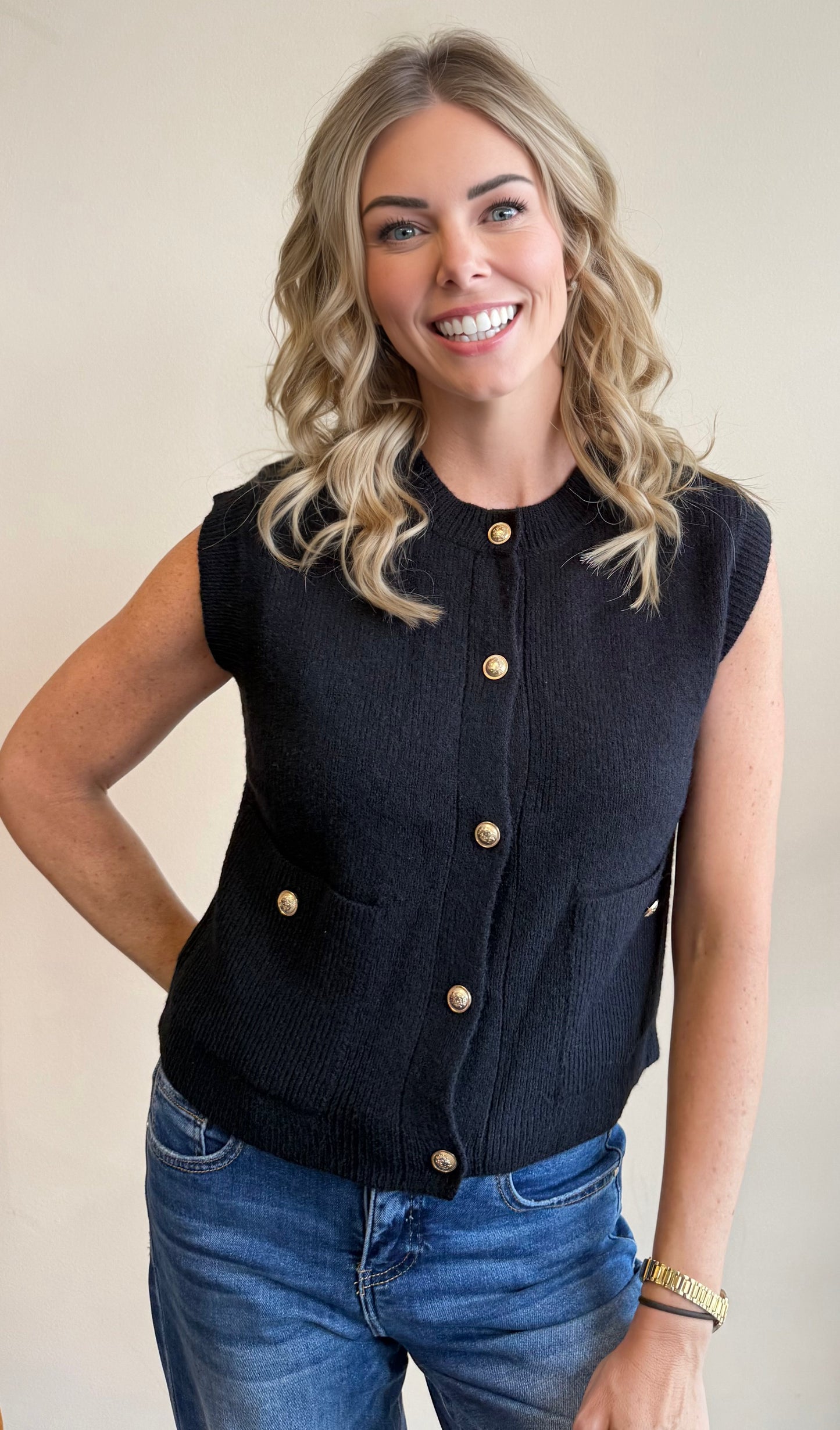 The Florence Sweater Vest