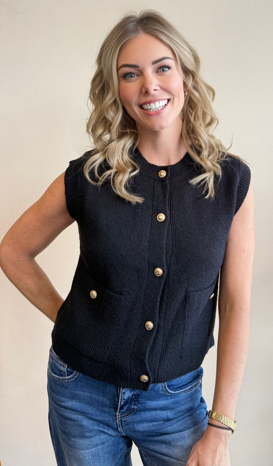 The Florence Sweater Vest