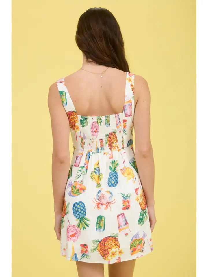 Tropical Paradise Short Dress