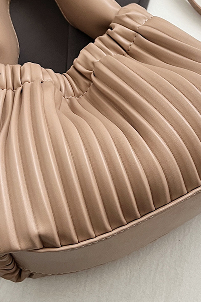 Sabrina Pleated Vegan Leather Purse