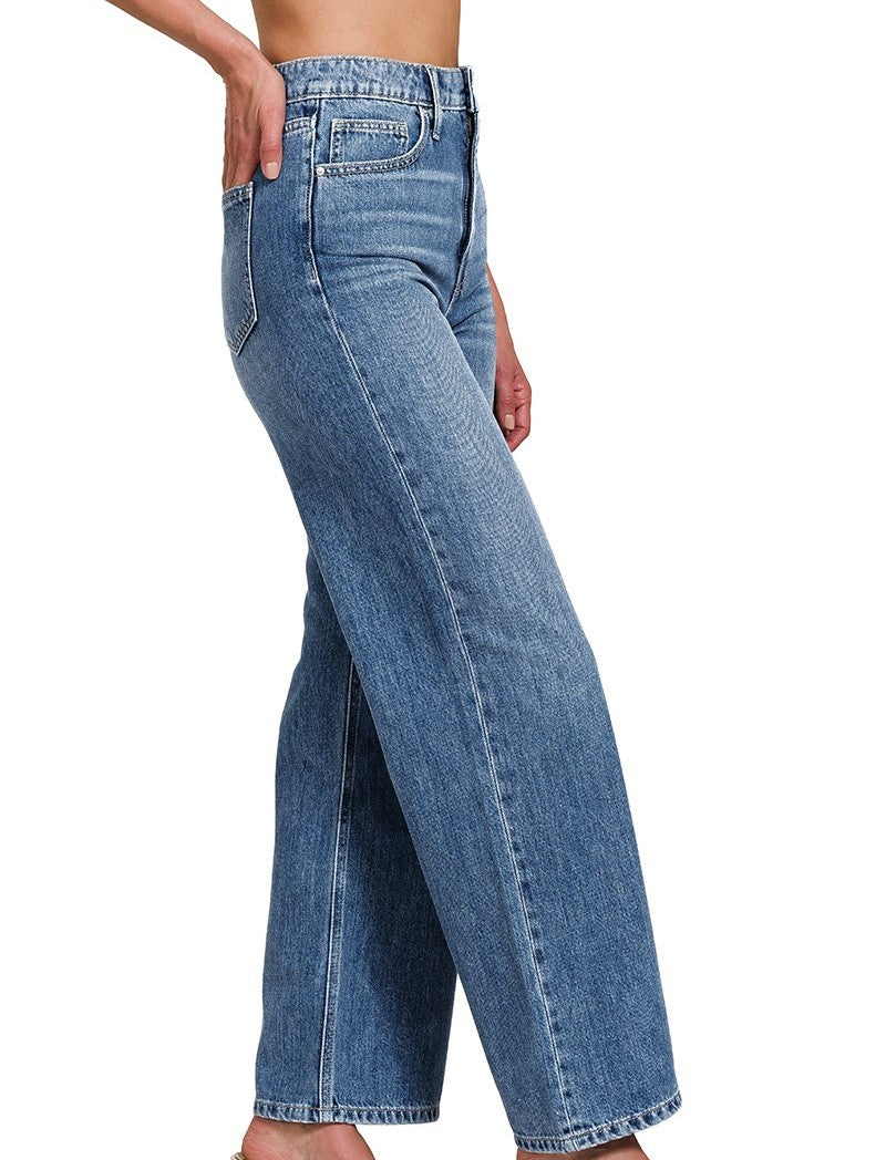 Z High Rise Straight Jeans