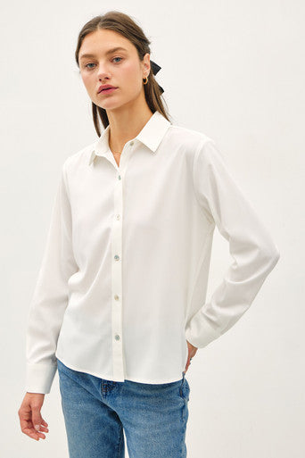 Tori Button Down Blouse