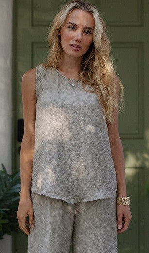 Breezy Sleeveless Blouse