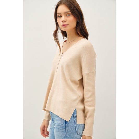 Faye Front Seam Sweater