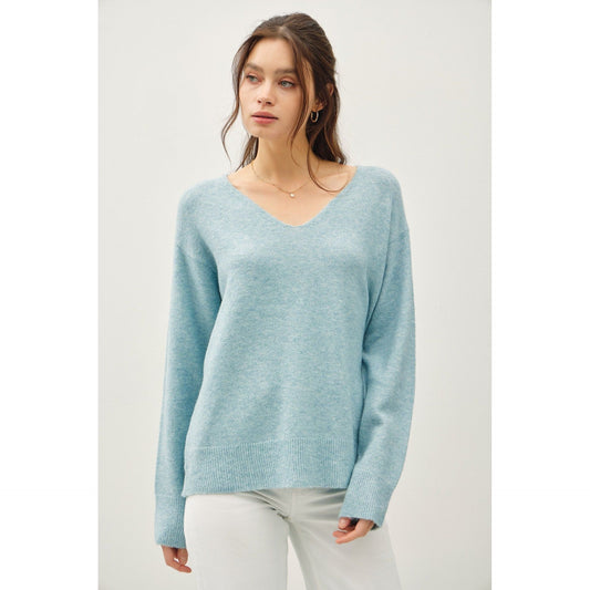 Nora V-Neck Classic Sweater