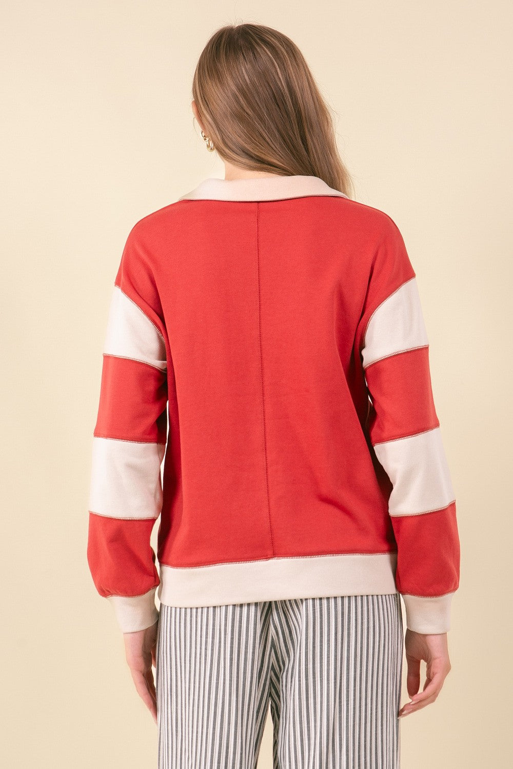 Vivienne Colorblock Sweatshirt