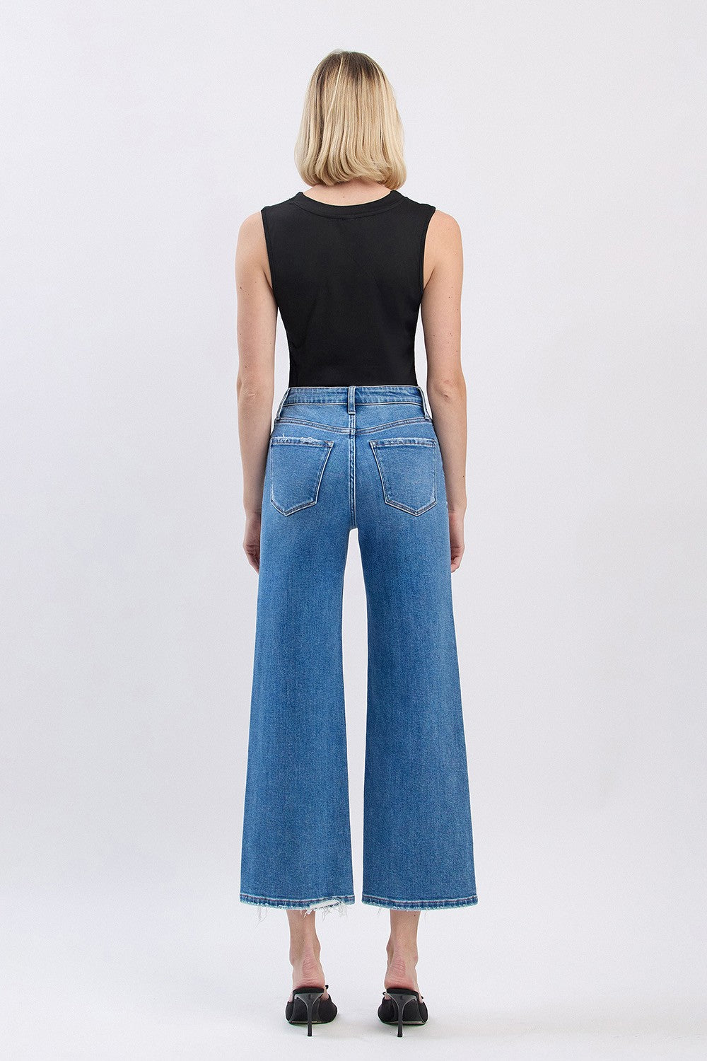 Callie FM Wide Crop Jeans