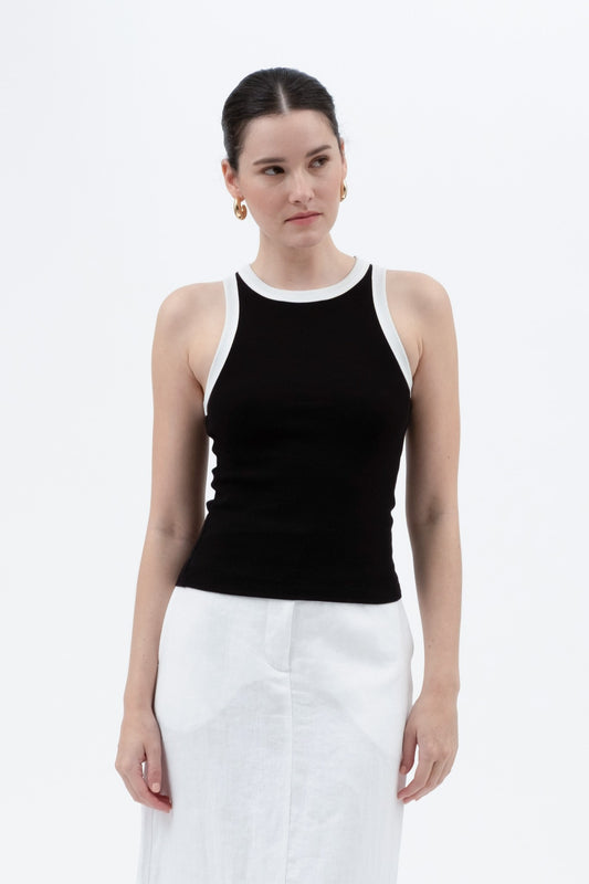 The Daily Edit Contrast Tank