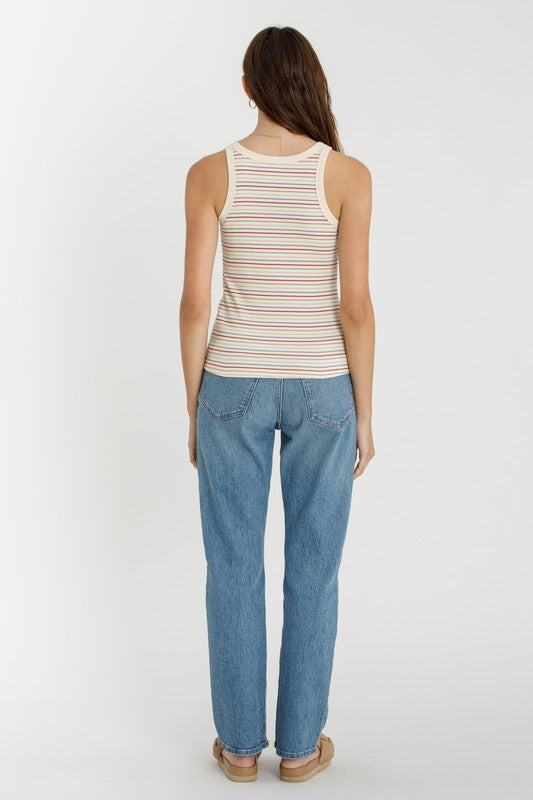 Rainbow Stripe Tank