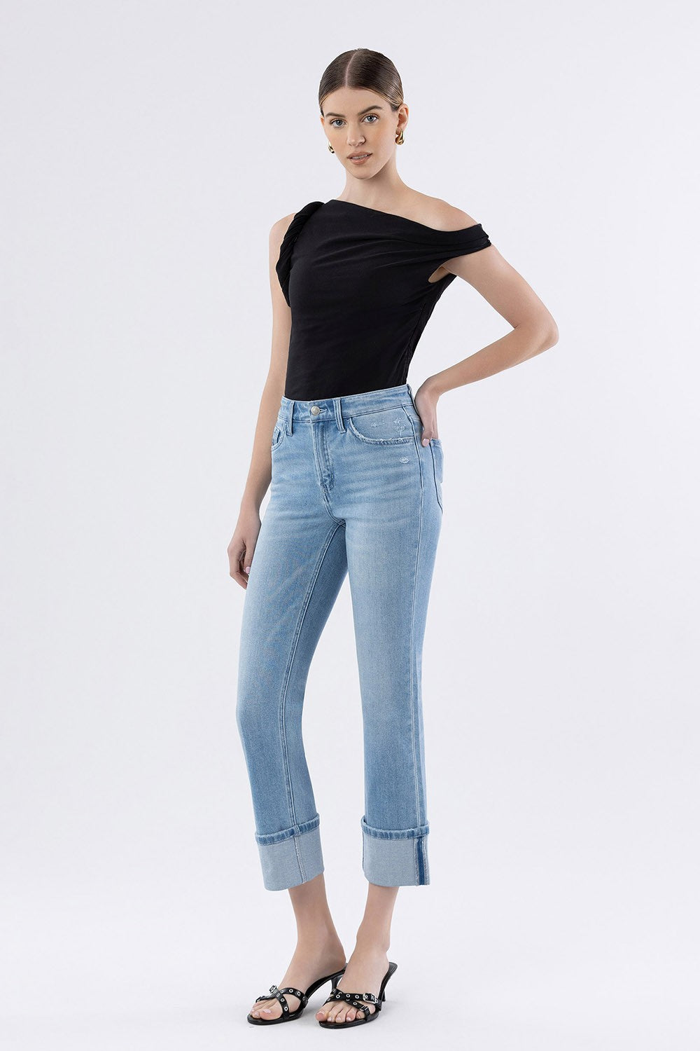 FM Crop Slim Jean
