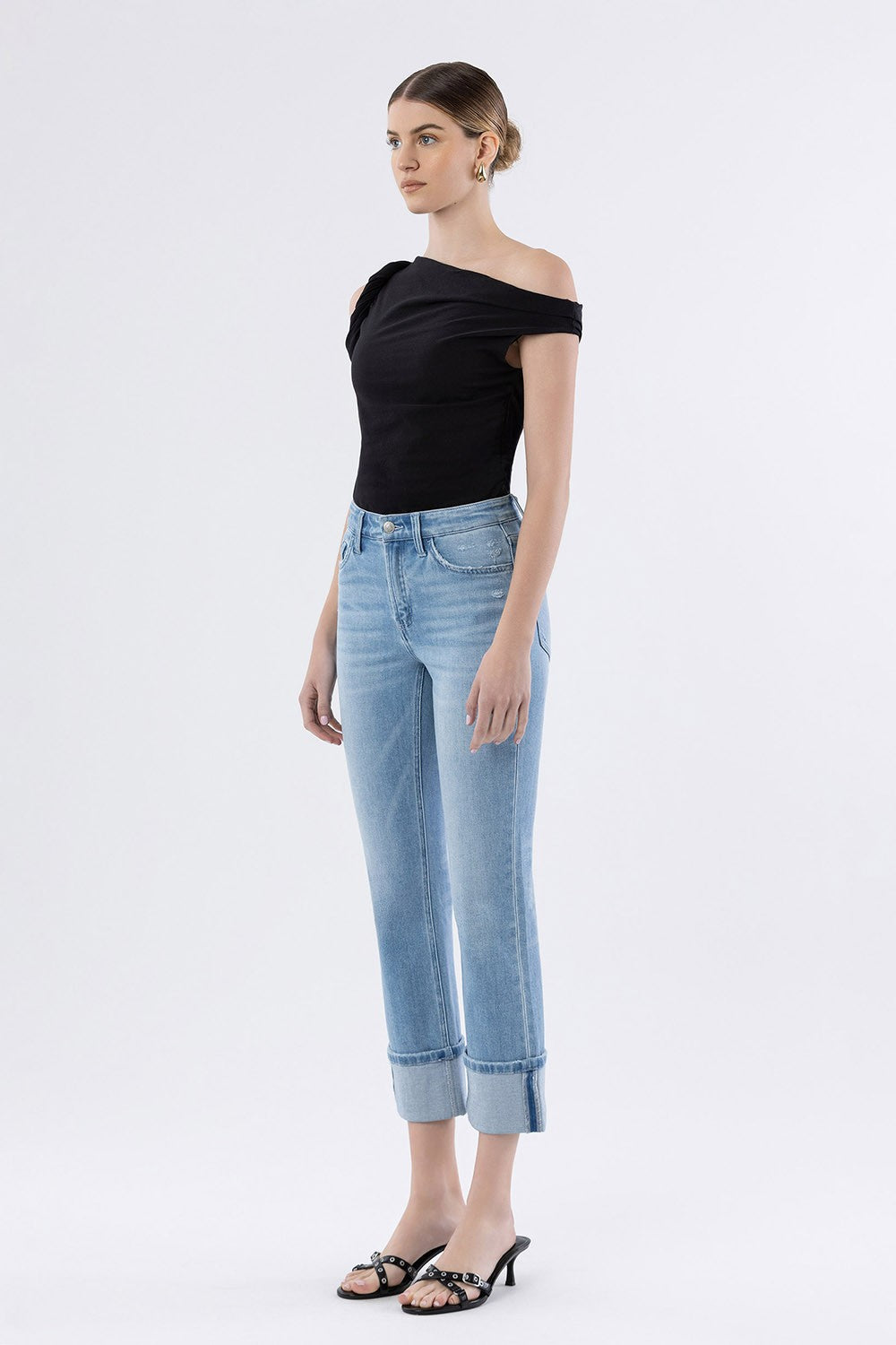 FM Crop Slim Jean